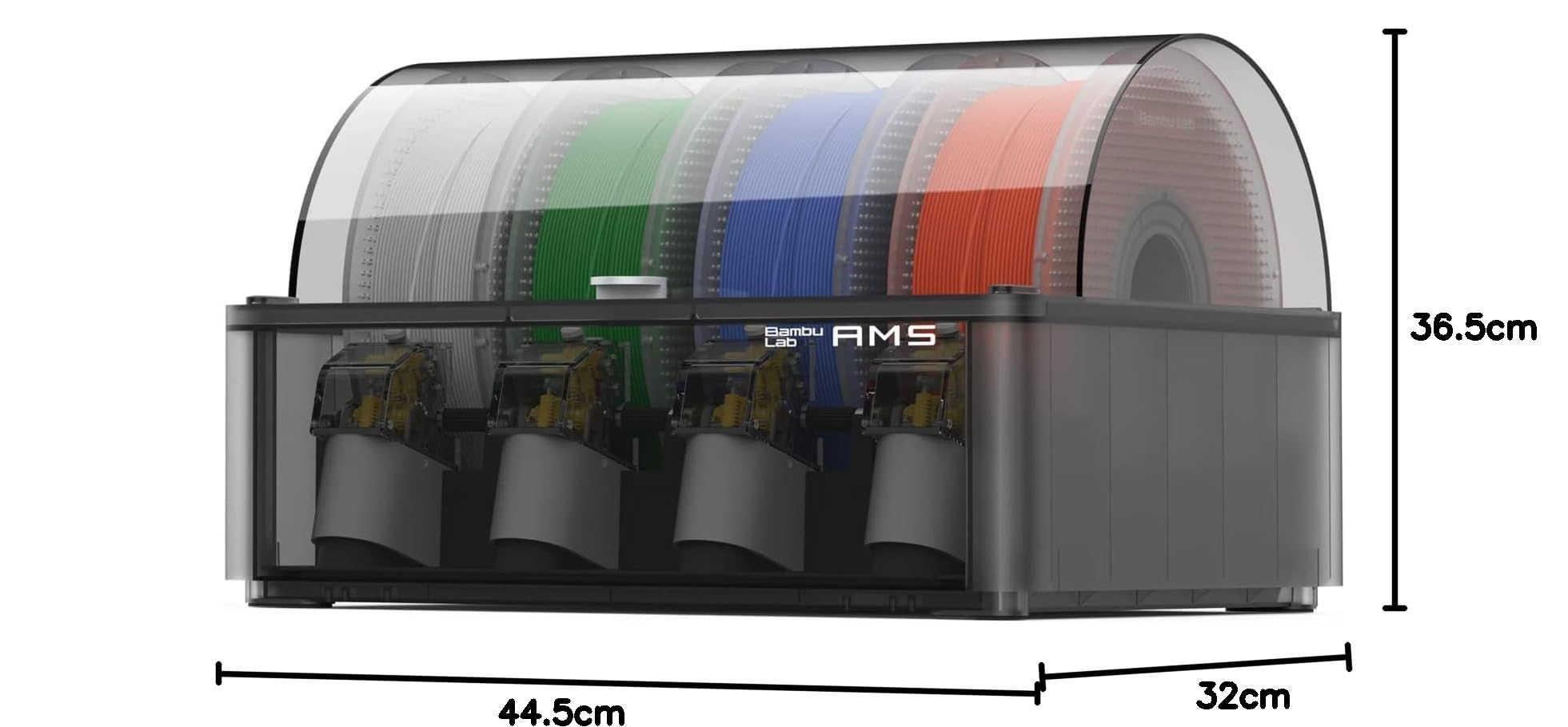 Bambu Lab AMS 2 Pro, Automatic Material System for 3D Printing, Up
