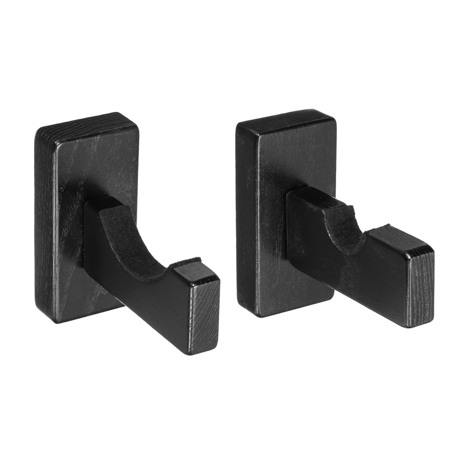 QUARKZMAN 2pz Luce Sciabola Muro Montatura Legno Spada Espositore Supporto Spada Conservazione Rack per Spada Ascia Baseball Rastrelliera Nero
