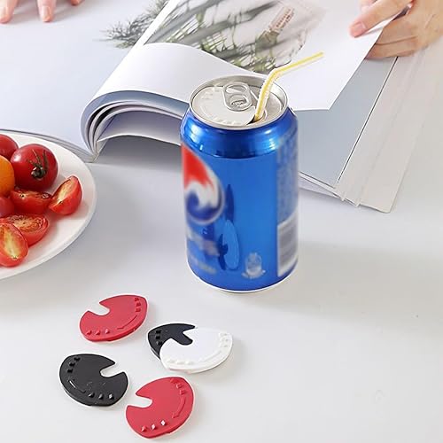 Miniatura 5 de 30 fundas para latas de refrescos, tapas reutilizables para latas de bebidas, tapa de refrescos, tapa de bebidas, tapas de botella, tapas de