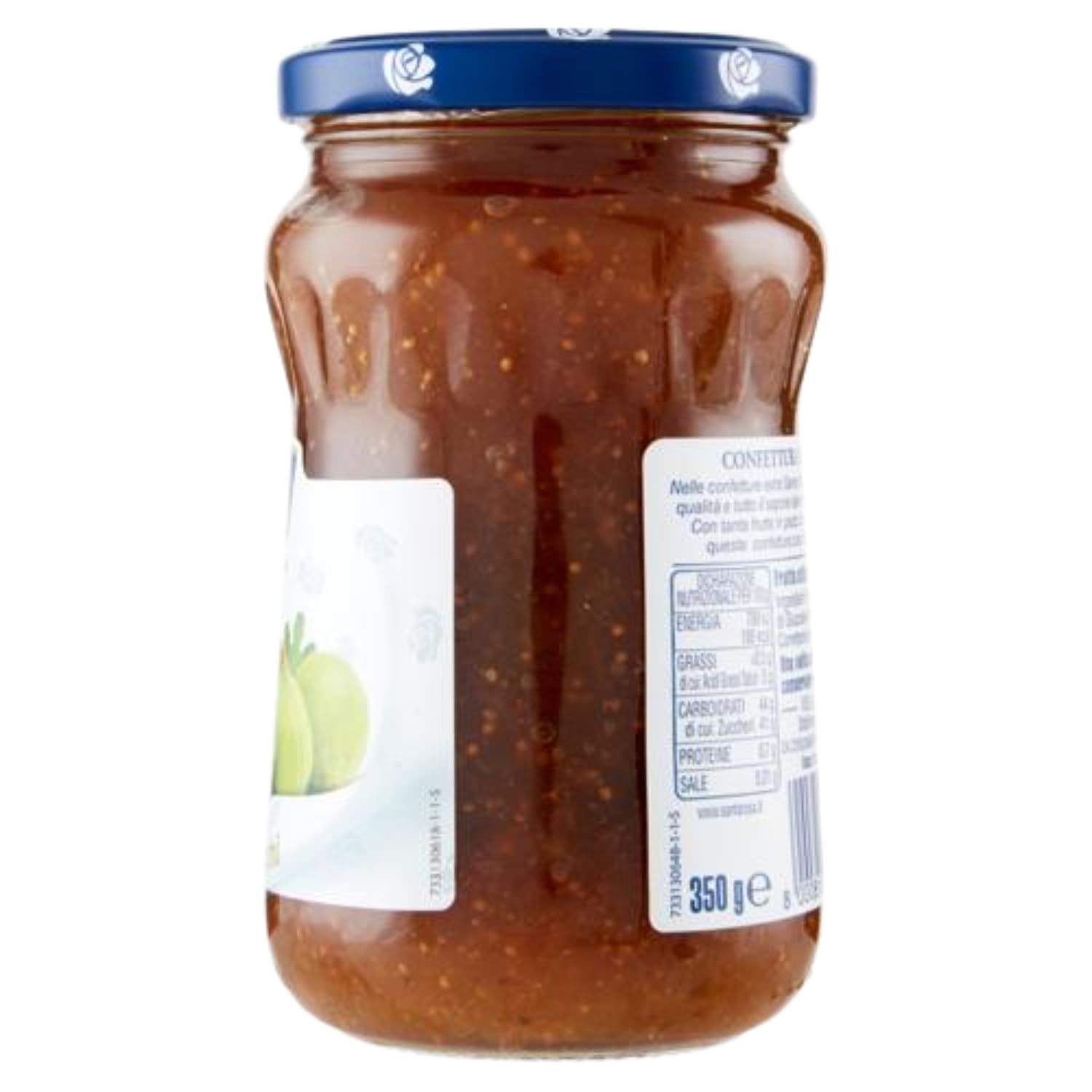 Confettura di Fichi 350 g – Marmellata con Frutta a Pezzettoni Ideale per Colazione e Dolci – Variazioni 4/8/12 Pezzi (12 PEZZI)