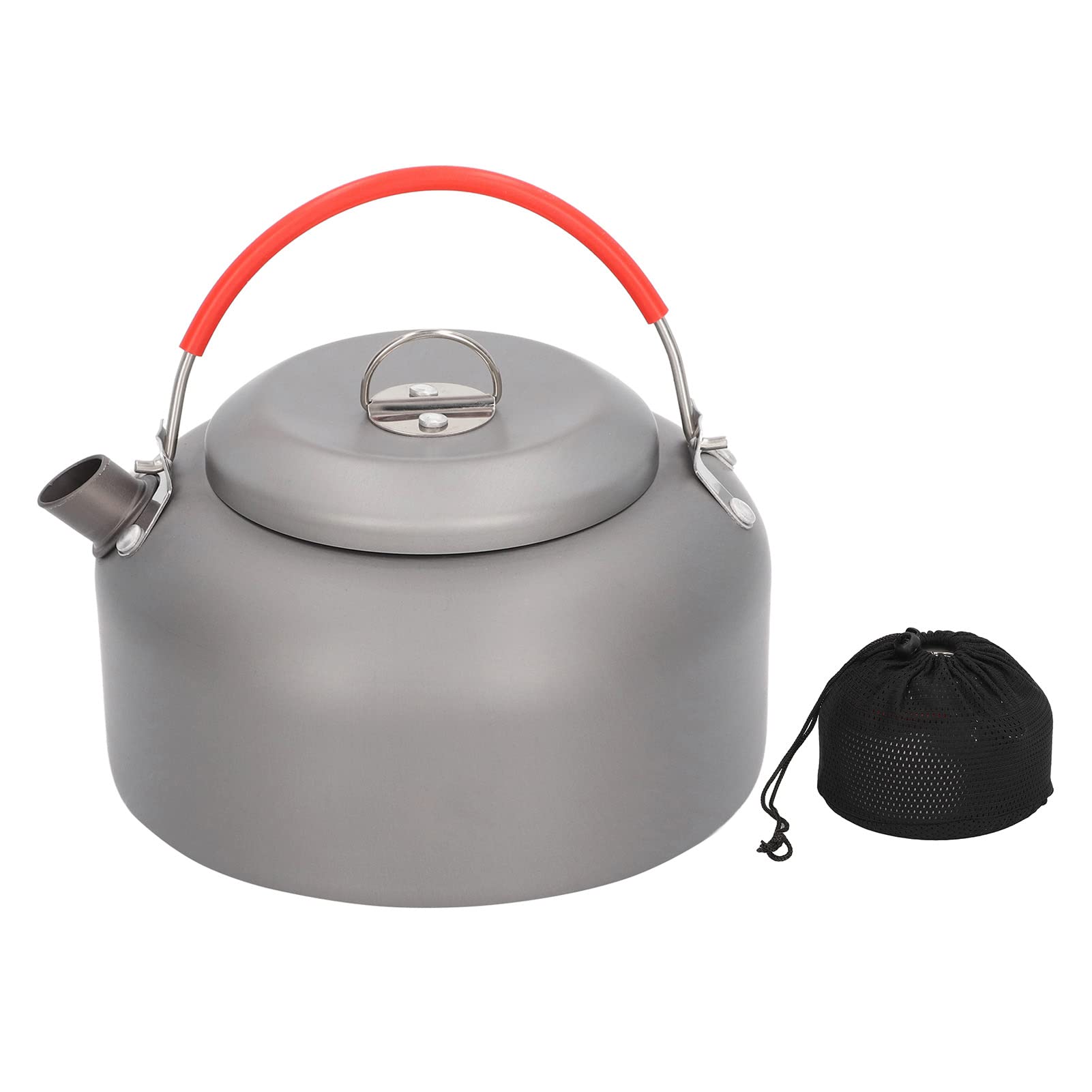 Bouilloire de camping 1,4L portable contre la brûlure en rando