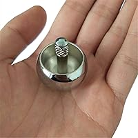 Vista 5 de Autone Metal Flip Over Top Spinning Top Juguete Mágico Niños Favor Niños