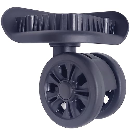 Miniatura 3 de Repuesto de rueda de equipaje de reparación de maletas Piezas de bolsa Spinner Ruedas Ruedas Ruedas (W311-a par)