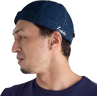 [ナコタ] Denim Sweat Roll Cap アクティブデニムロールキャップ フィッシャーマンキャップ 帽子