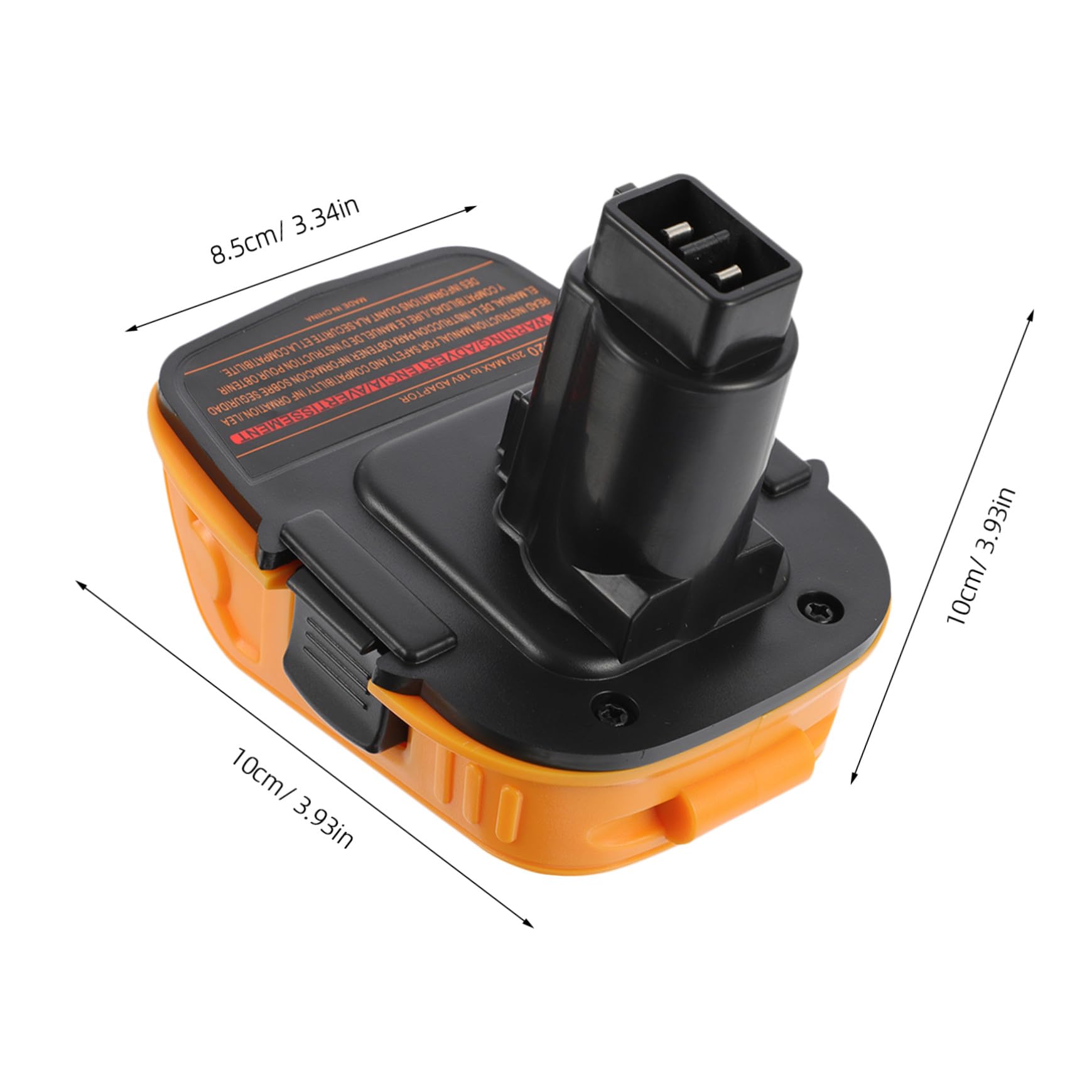 Uonlytech 2 Unidades Adaptador de Batería de Iones de Litio Convertidor de Potencia para Herramientas Eléctricas