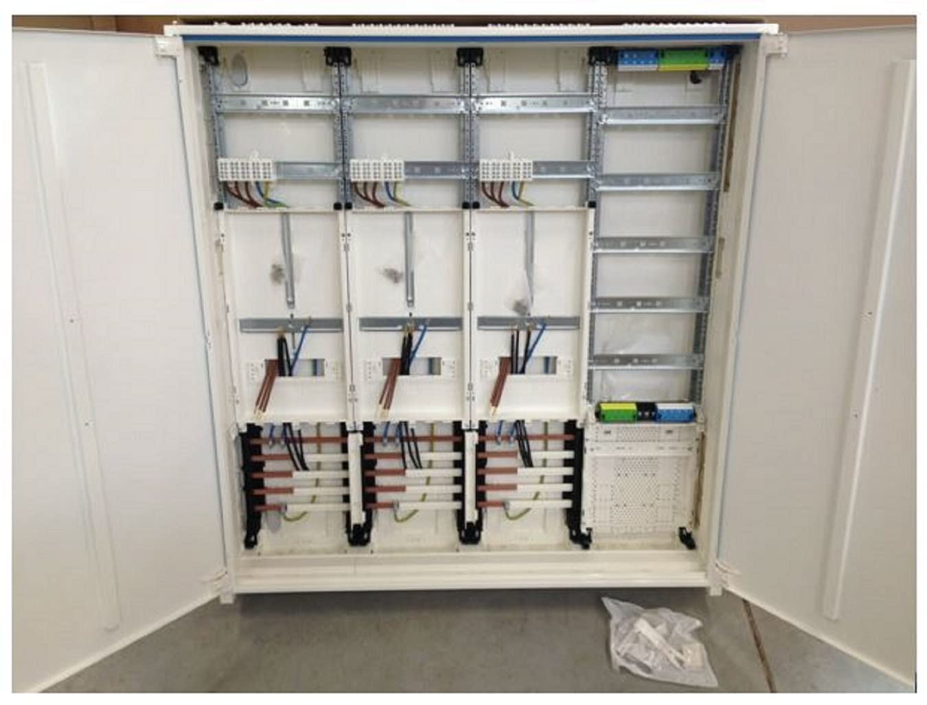 Hager Zählerschrank 3x 3.HZ Zählerfeld + 1x Verteilerfeld mit APZ, ZB34S Amazon.de Baumarkt