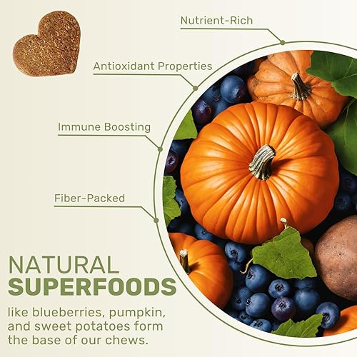 Miniatura 7 de Canine Keeps Masticables calmantes para perros  Relajación con cáñamo, manzanilla y raíz de valeriana  Suplemento para aliviar la ansiedad del perro