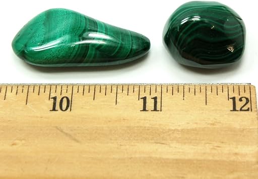 Tumbled Malachite (Mostly 3/4 - 1-1/2) - 1lb. Bag