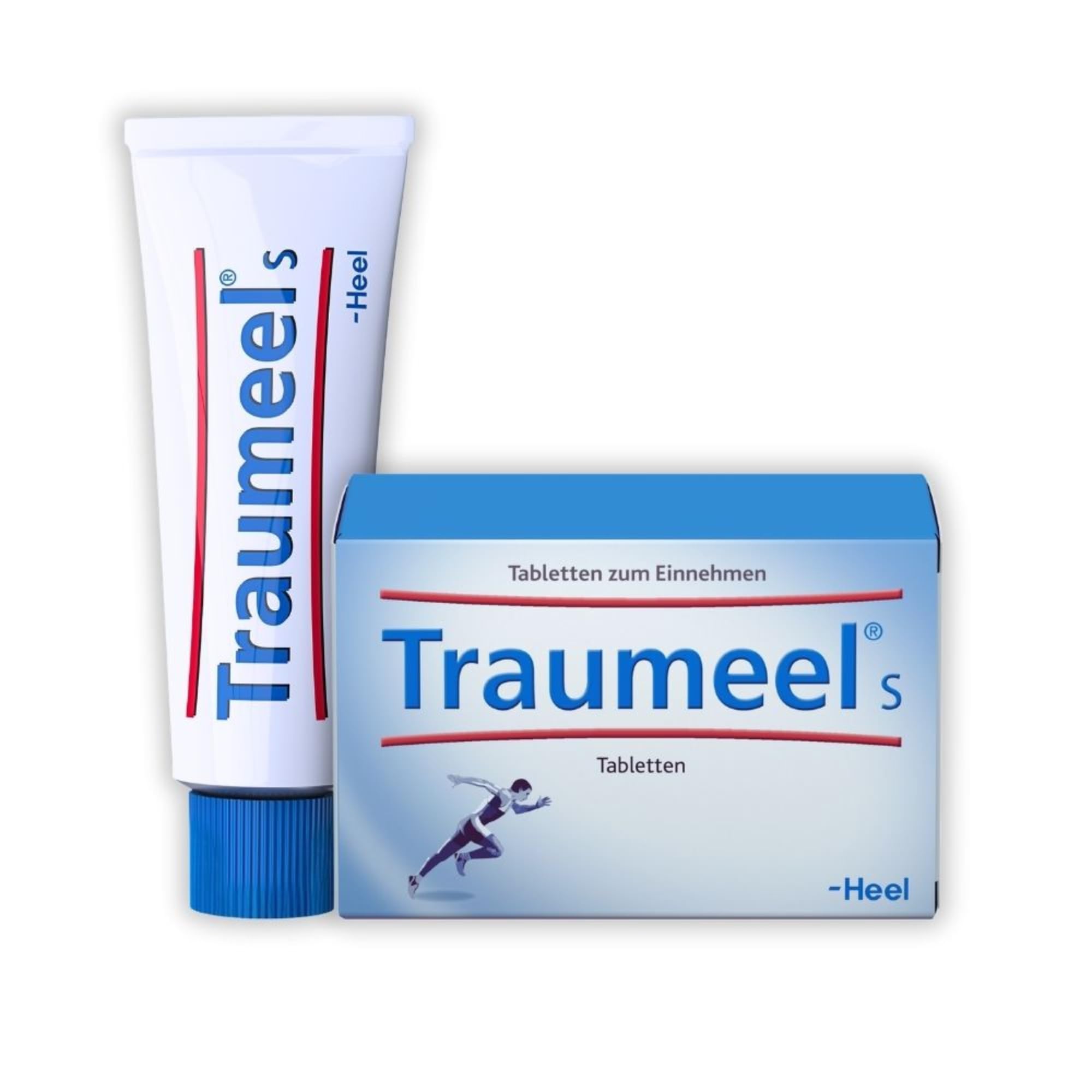 Traumeel Bundle Creme 100g + 50 Tabletten - Fit für Sport und Alltag mit der Kraft aus der Natur. Natürliches Arzneimittel zur Unterstützung der körpereigenen Regeneration. Für ein Leben in Bewegung!