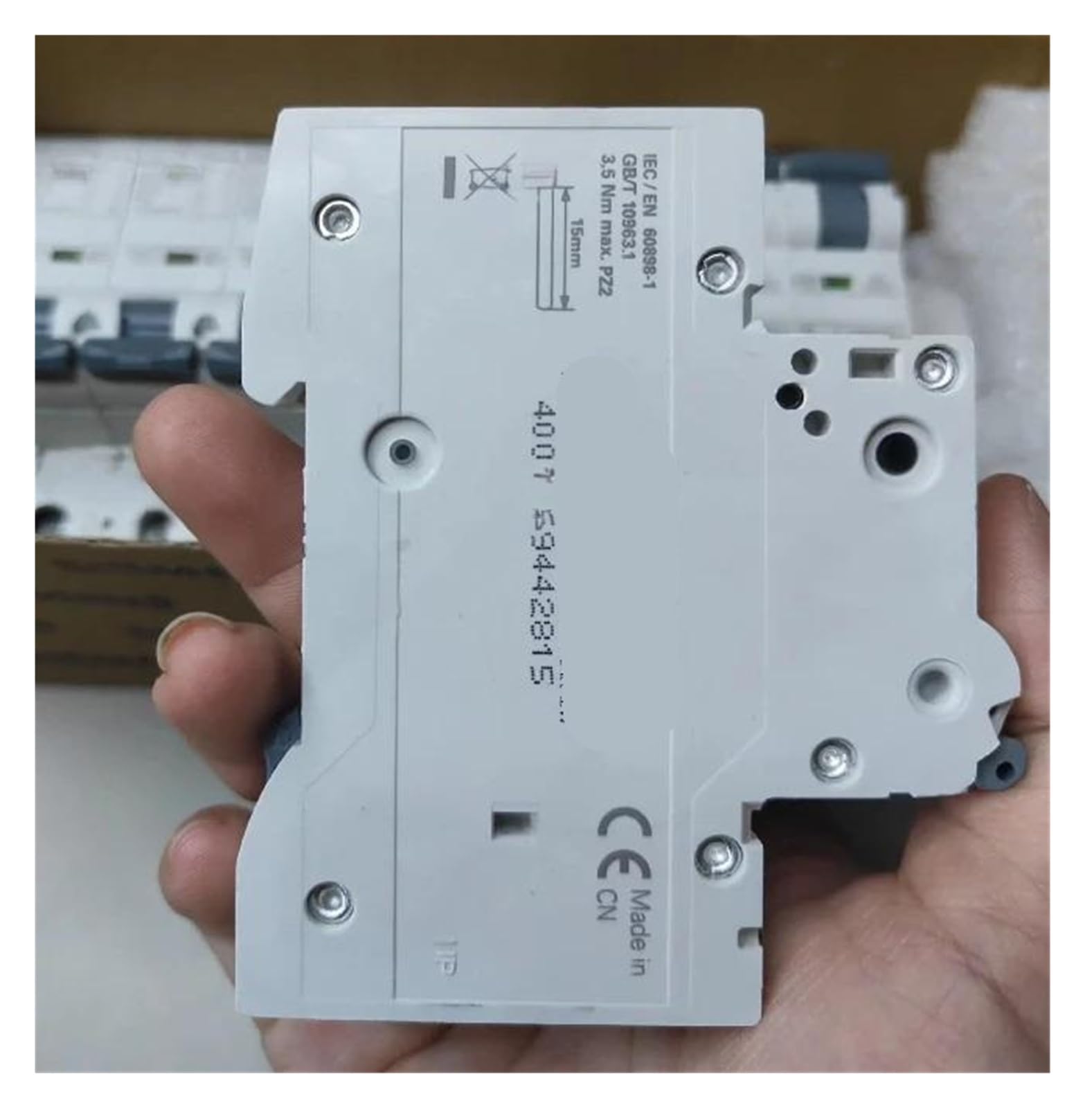 CLBSWYEJK 1pcs 5SY6 C6 1P Miniature Circuit Breaker 5SY6106-7CC