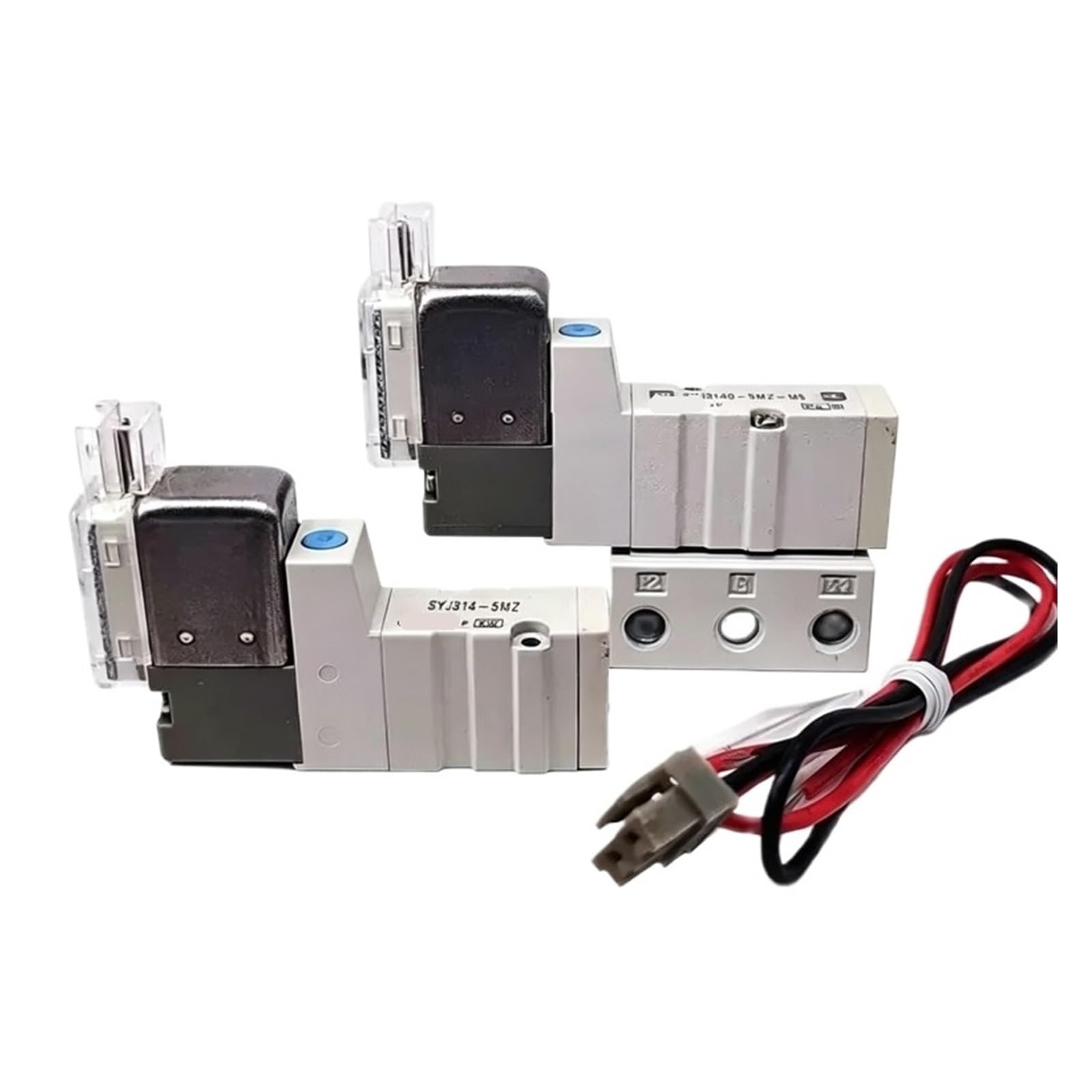 CXDFRSER 1pcs Solenoid valve SYJ314-5LZ SYJ314-5LOZ SYJ314-5LZD SYJ314-5MZ SYJ314-5GD SYJ314R-5LZ SYJ314-5LZ-M5 SYJ3140-5LZ SYJ3140-5LOZ(SYJ3140-5MZ)