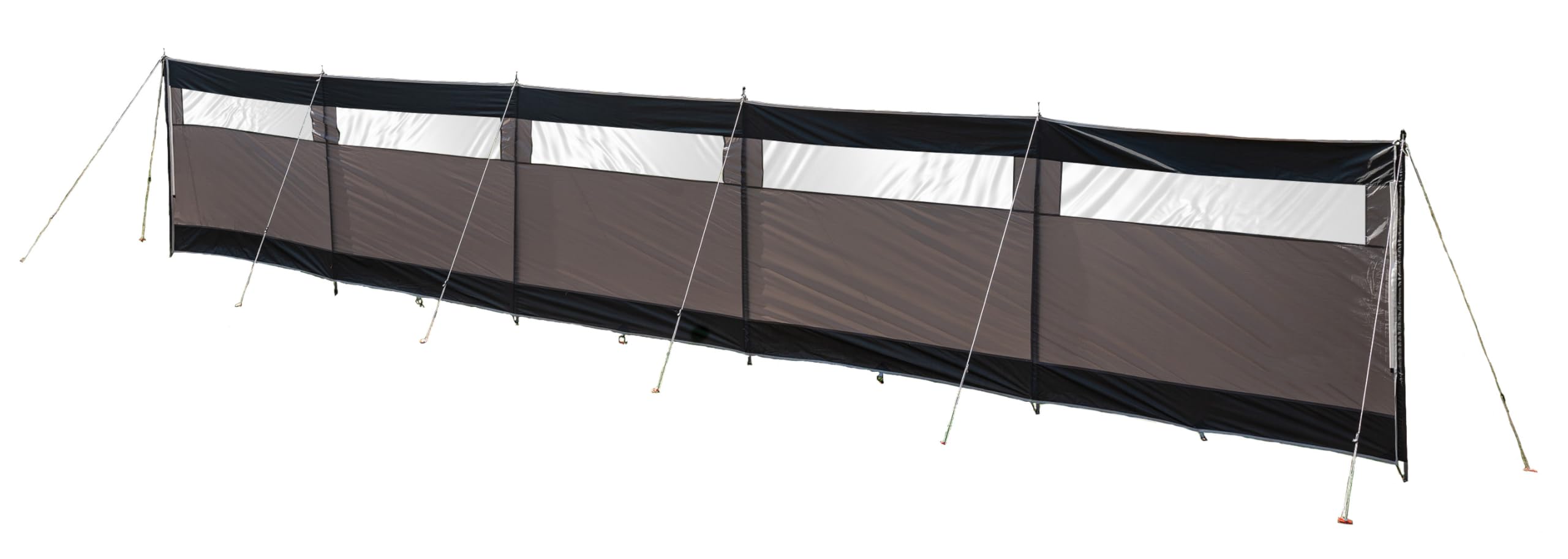 5 Panel Steel Poled Windbreak -