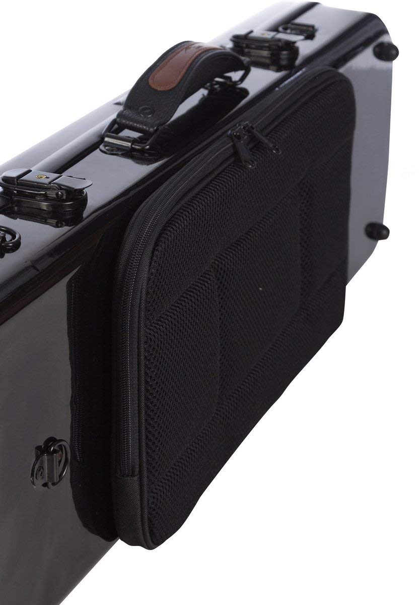 Custodia per violino Fiberglass Oblong 4/4 black - cream M-Case