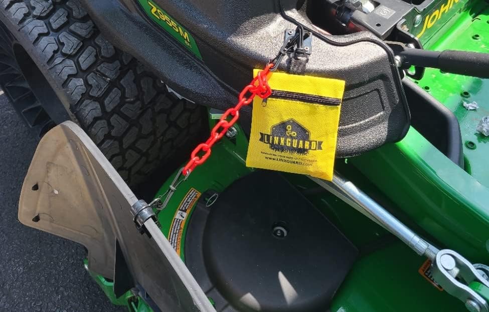 Riding Lawn Mower Chute Guard Adjuster LINXGUARD