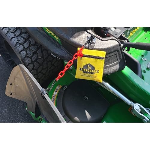 Riding Lawn Mower Chute Guard Adjuster LINXGUARD