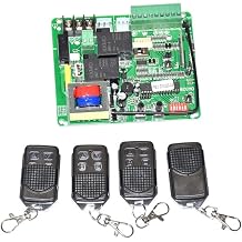 LIAMOS Gate Opener, Sliding Door Opener Motor Circuit Board Card Controller PCB Motherboard with Remote Control,Multiple ProtectionBoard only