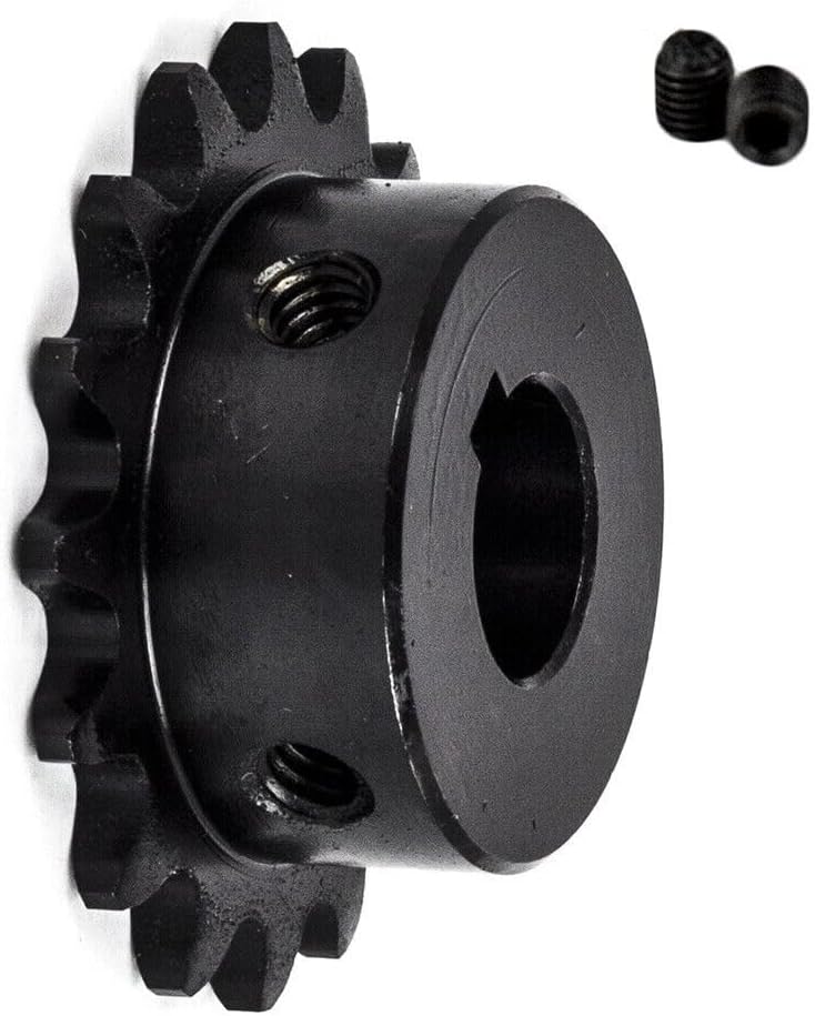 Jeremywell #35 Roller Chain Sprocket B Type 3/4 Bore Hardened 16 Tooth