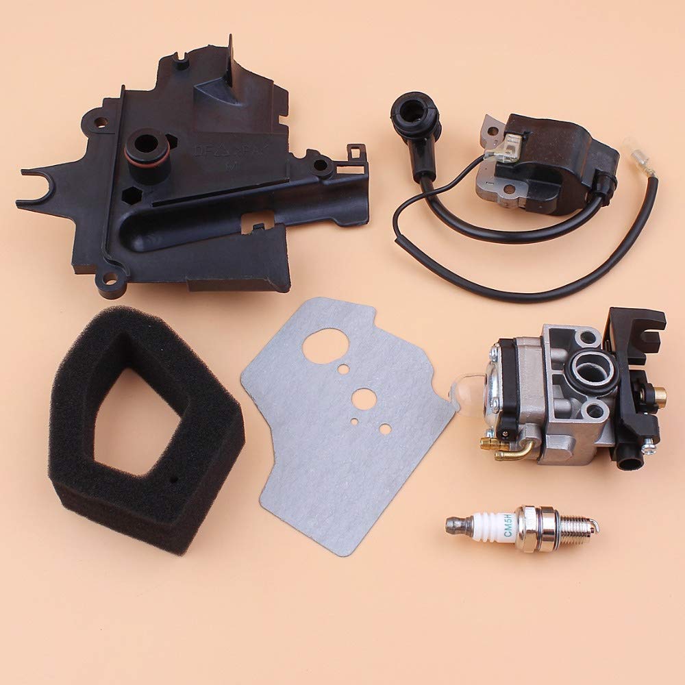 Beixi Time Carburetor Intake Manifold Ignition Coil Air Filter Kit