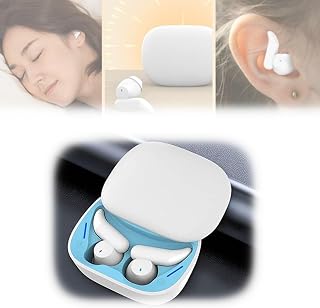Invisible Sleep Earbuds, Wireless Bluetooth Sleeping Sleep Earbuds for Side Sleepers, Soft ENC Noise Cancelling Earbuds Bluetooth Noise canceling Ear Buds, Sleeping Sleep Earphones Tiny Headphones
