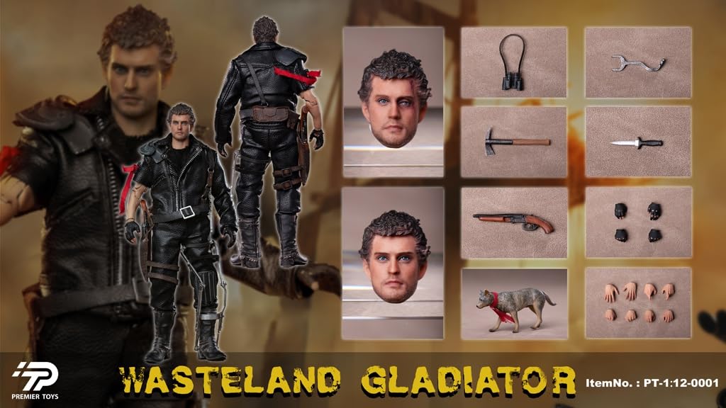 Amazon.co.jp: 【Tbmodel 】PREMIER TOYS 1/12 フィギュア Wasteland