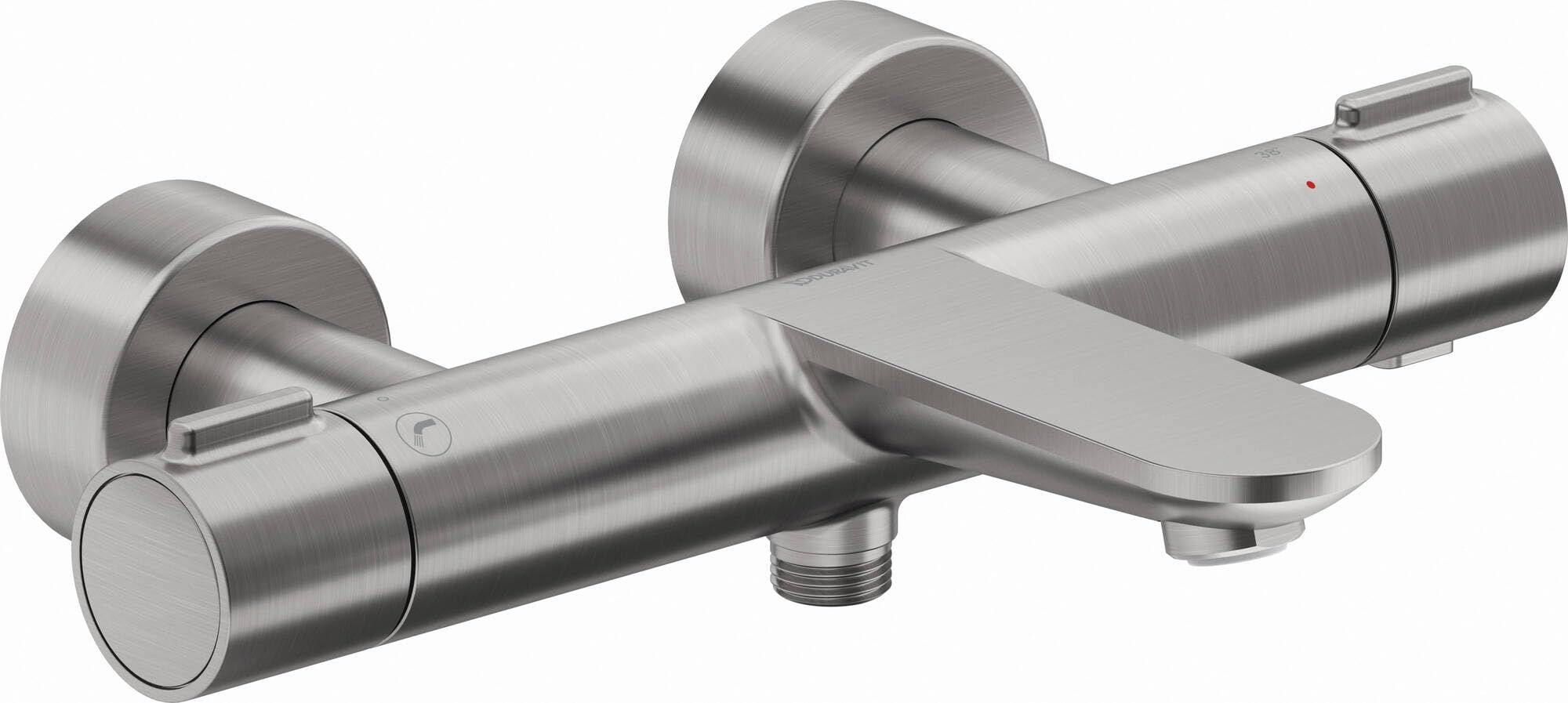Duravit WA5220000070 Wave armatura wannowa, stal szlachetna szczotkowana