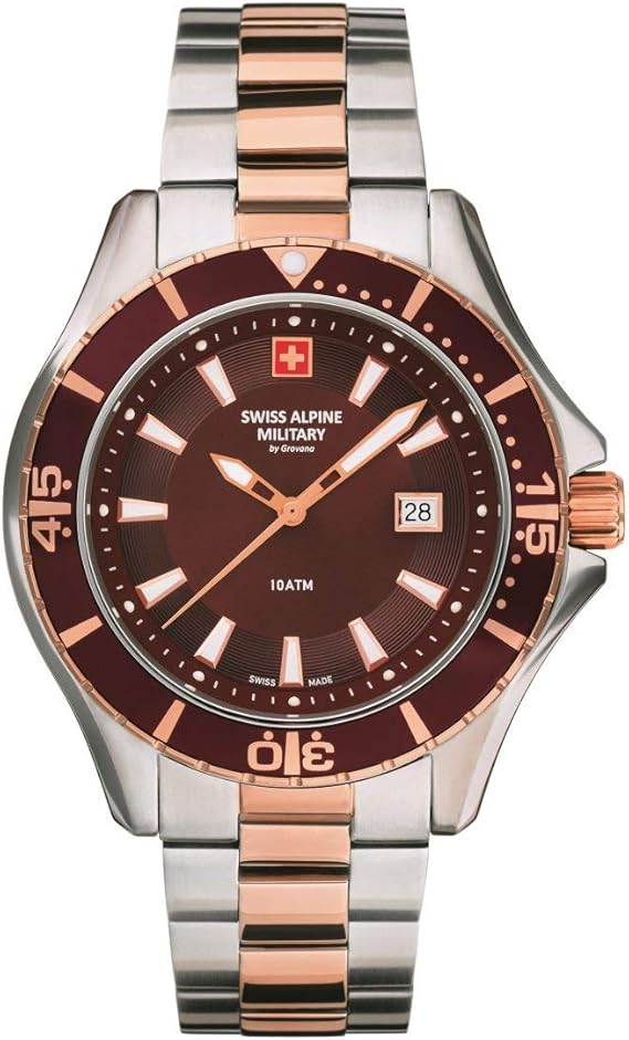 Swiss Alpine Military by Grovana - Mens Watch - 7040.1156SAM : Amazon