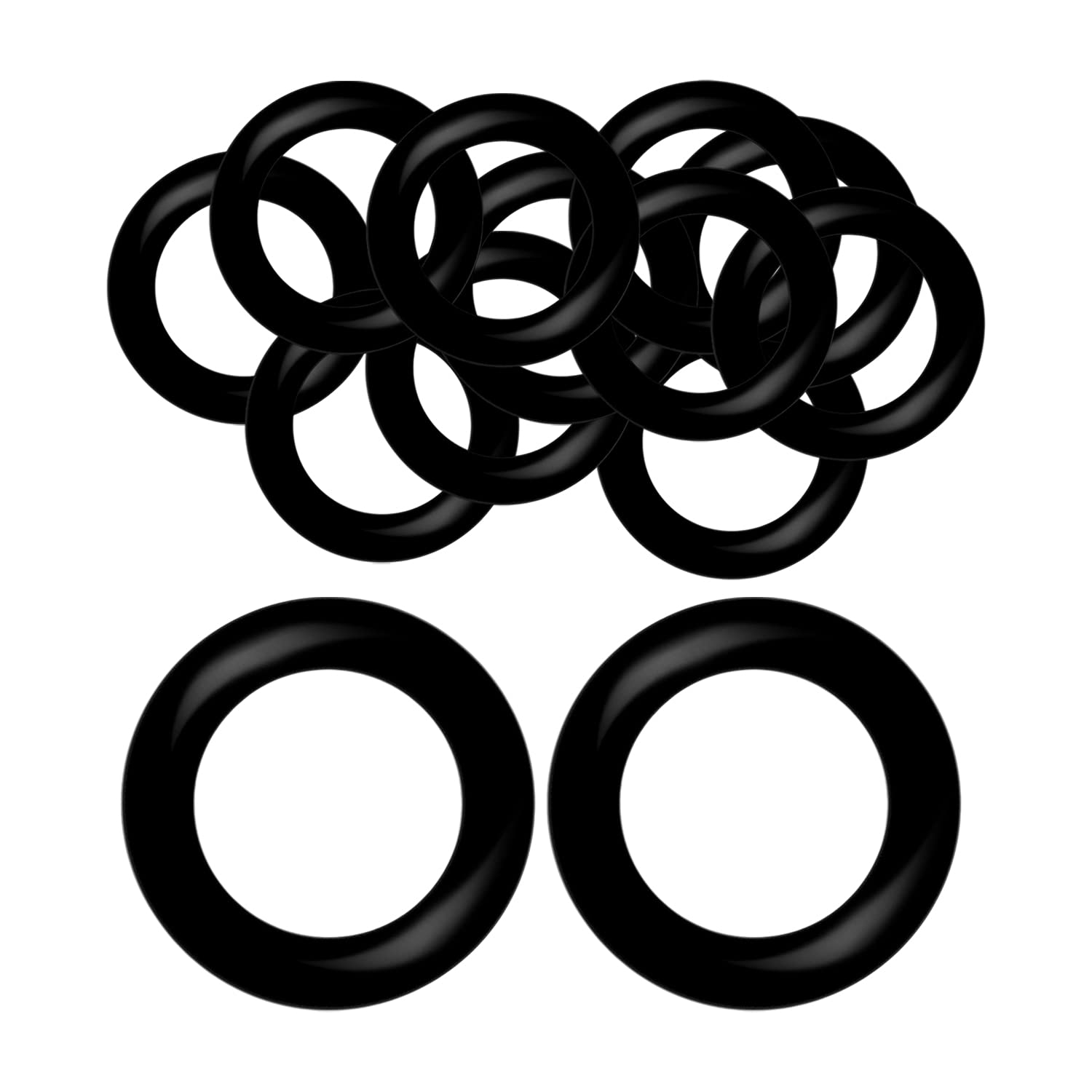 Othmro O-Ringe NBR – 34x24x5 Mm, 10 Stück, Nitrilkautschuk, Hitzebeständig Bis 120°C, Für Dichtungen & Reparaturen