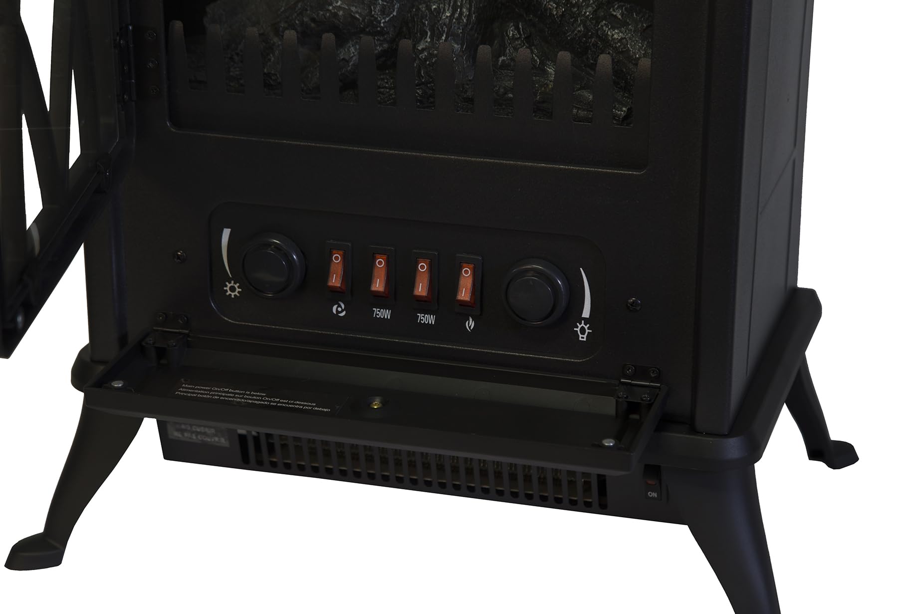 Amazon.com: Comfort Glow ES4215 Ashton Electric Stove Black, Length:  11.5in, Width: 16.5in, Height: 23in : Home u0026 Kitchen