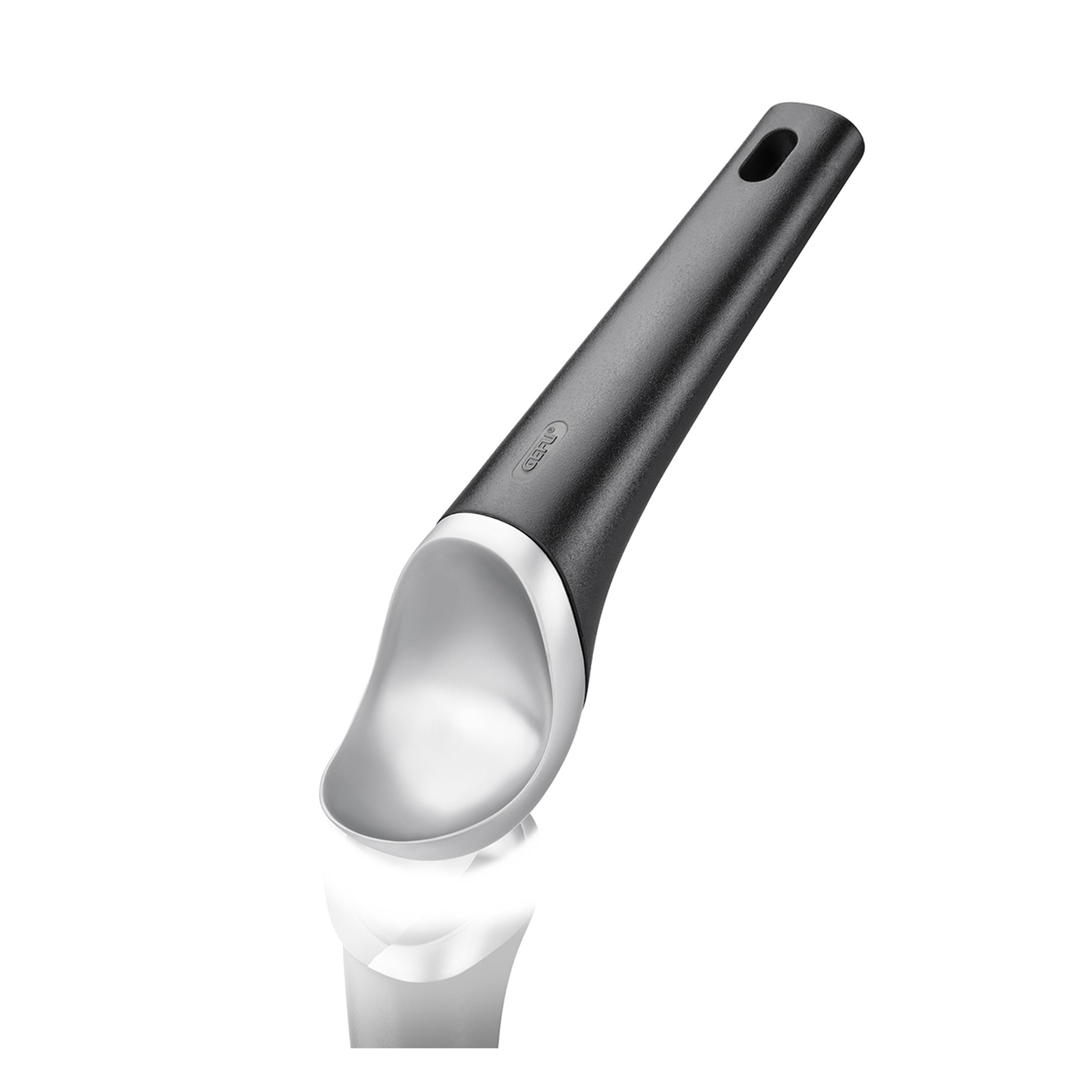 GEFU ITALIA Cucchiaio Per Ghiaccio – Ergonomico, Testa In Zinco, Per Palline Perfette, Lavabile In Lavastoviglie, 19 Cm