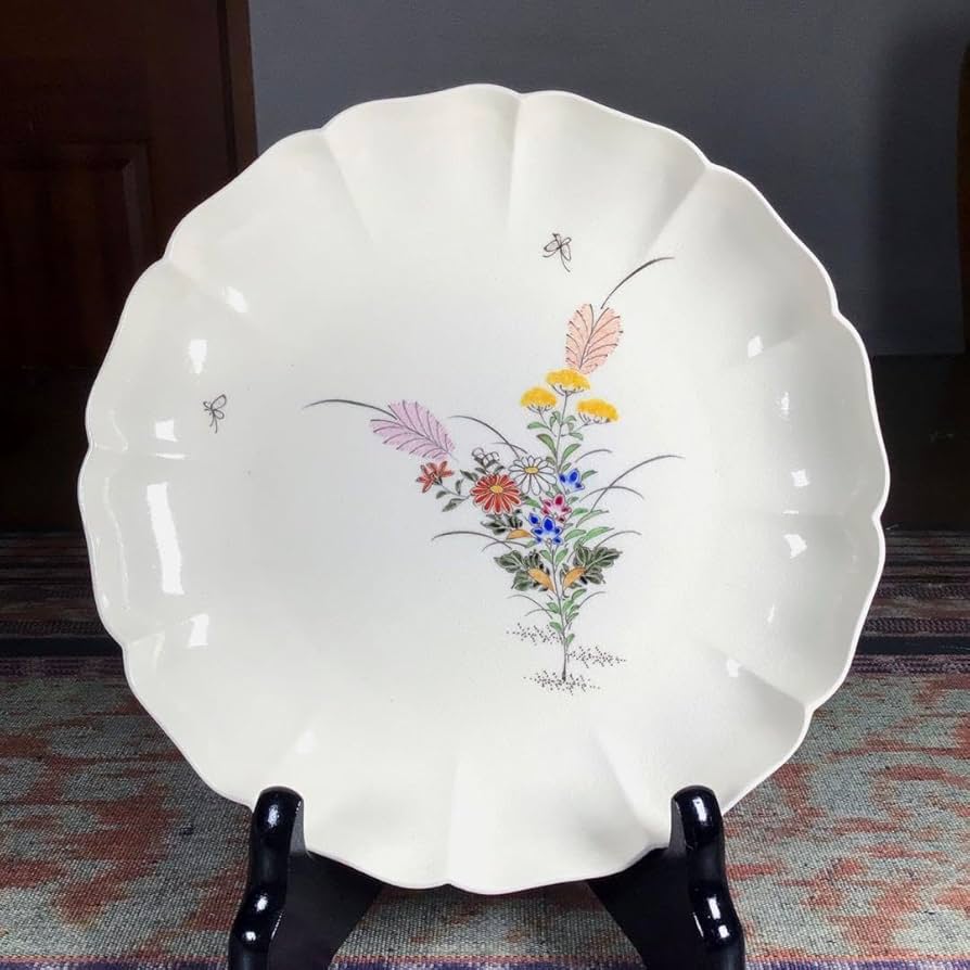 『海うー特価』　薩摩焼　(苗代川焼) 十四代 沈壽官　絵皿　5枚　柄違い Amazon | 薩摩焼 (苗代川焼) 十四代 沈壽官 絵皿 5枚 柄違い