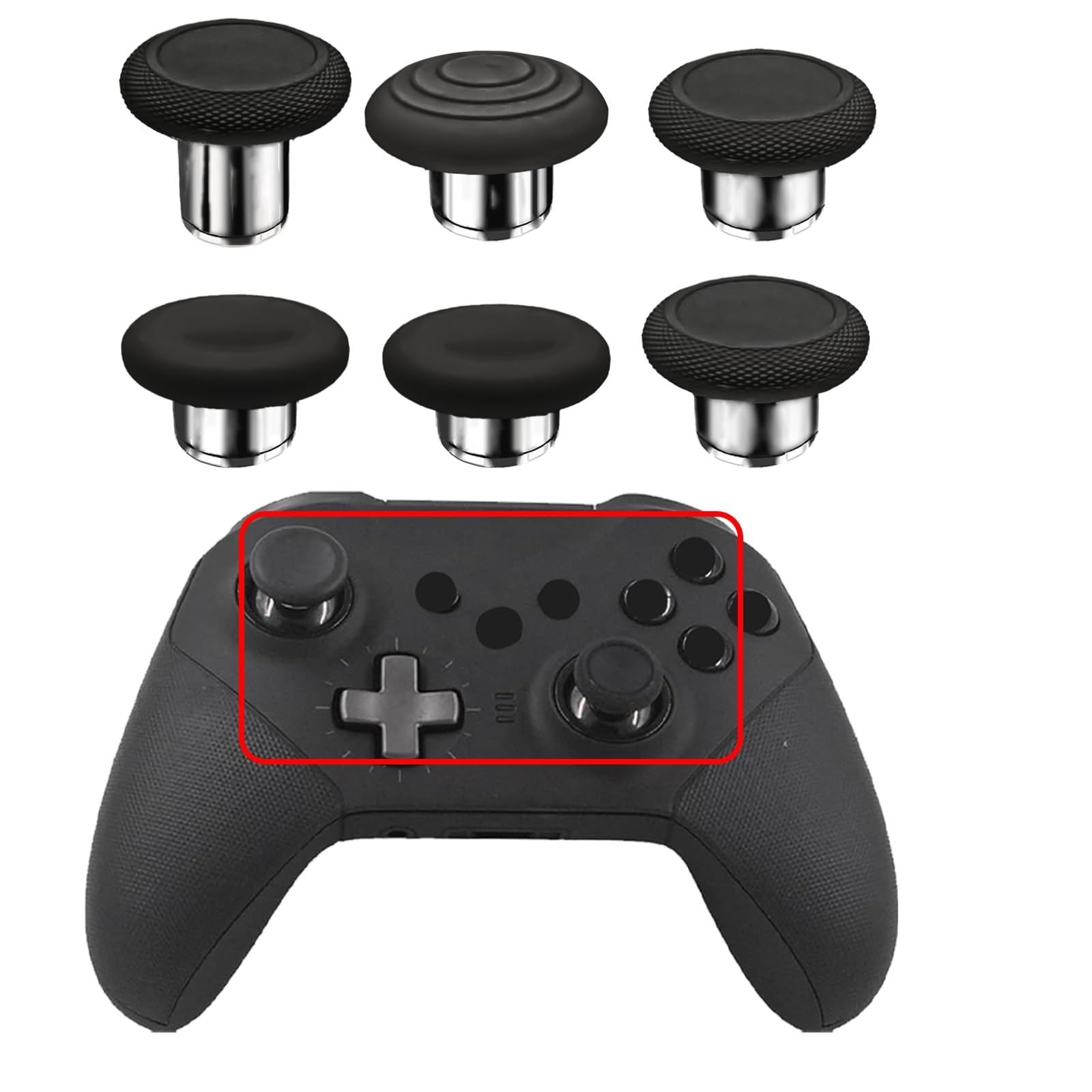 Amazon.com: 6 in 1 Elite Series 2 Core Controller Thumbsticks for
