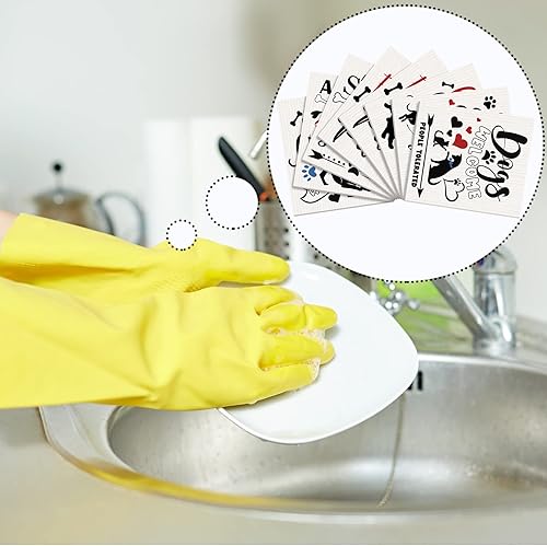 Miniatura 7 de 8 paños de cocina suecos para perros, reutilizables, suecos, absorbentes, esponjas, paños de limpieza de secado rápido, lavables y decorativos para