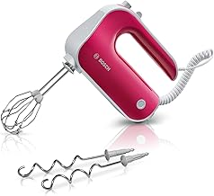 مضرب يدوي من بوش MFQ40304- 500 وات، احمر وفضي