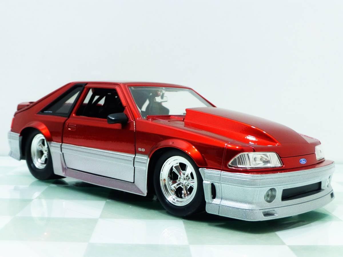 マスタング　レッド Amazon.co.jp: Traxxas 9421R - フォードマスタングフォックス