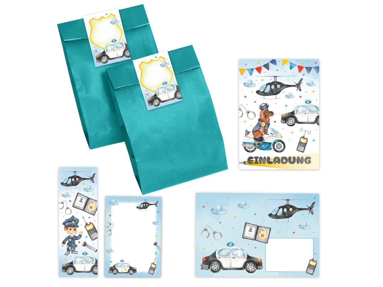 Tomicy Détective Cartons D'Invitation, Cartes D'Invitation Pour Anniversaire D'Enfant, Carte D'Invitation, Kit Détective Pour Anniversaire Enfant - Lot De 12 Cartes, Enveloppes Et Autocollants