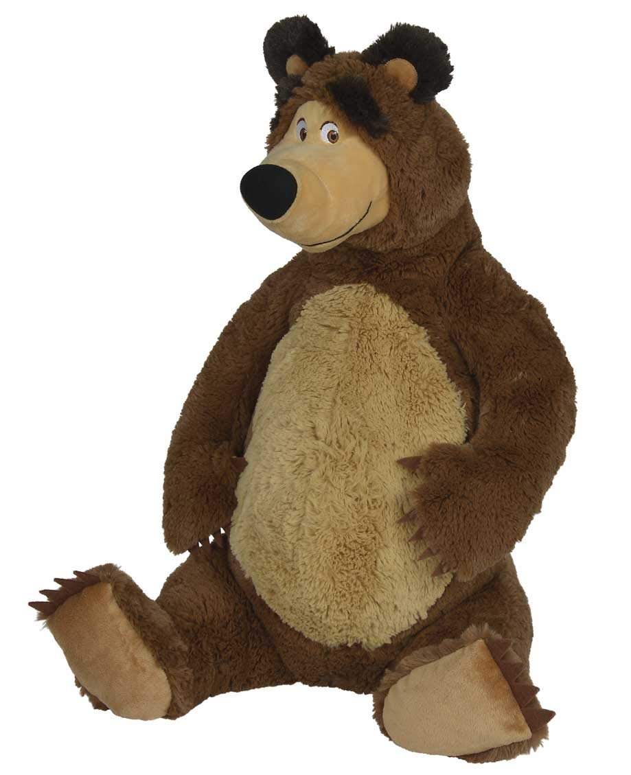 Simba 109309894 - Orso Misha Peluche Seduto, 50 cm