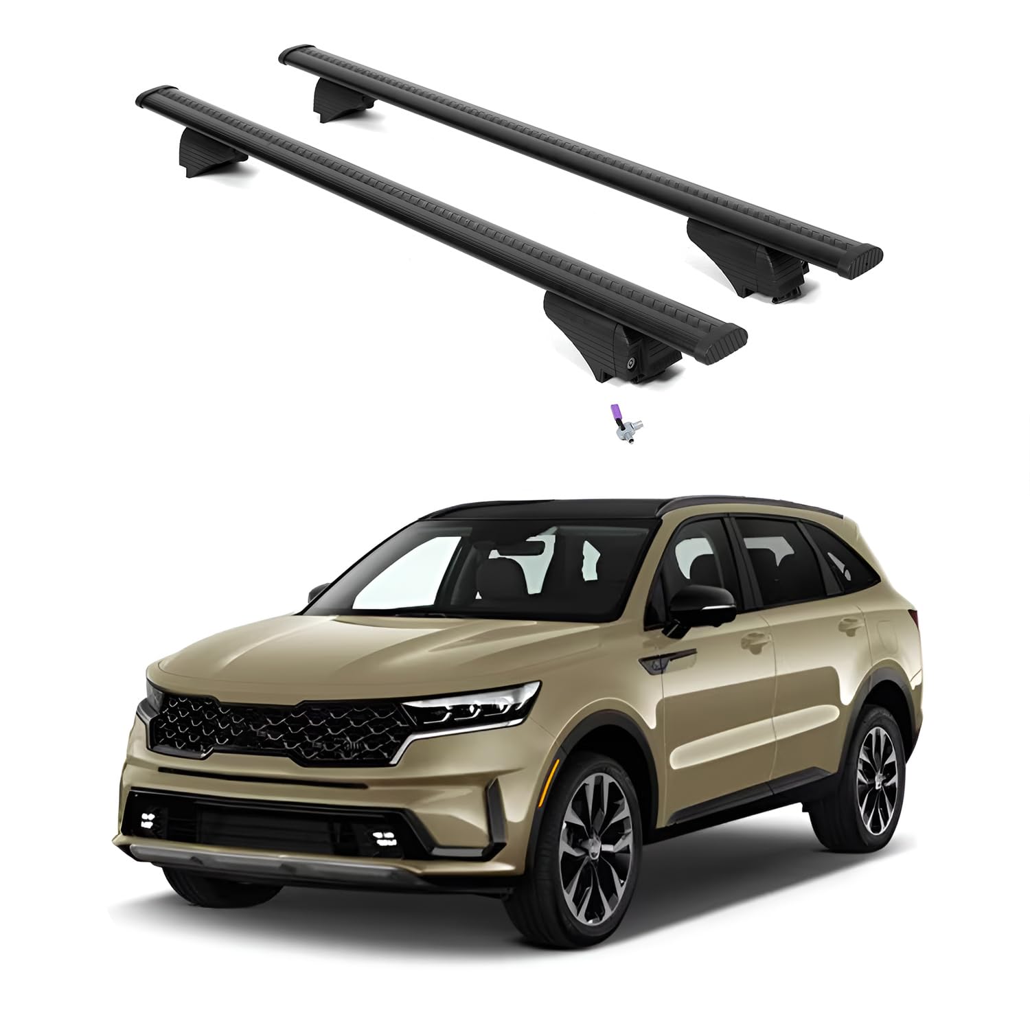 ERKUL Roof Rack Cross Bars (Kia Sorento 2021–2025)