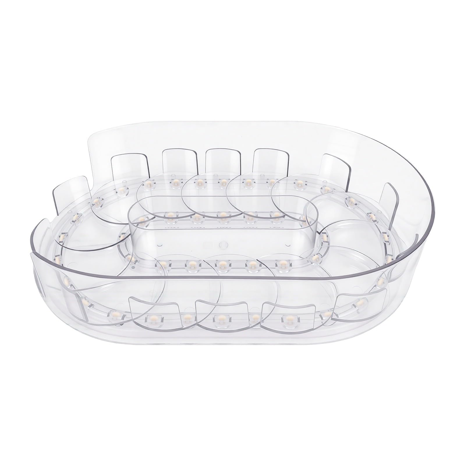 Caja de almacenamiento giratoria 360 Fockety para organizar la mesa