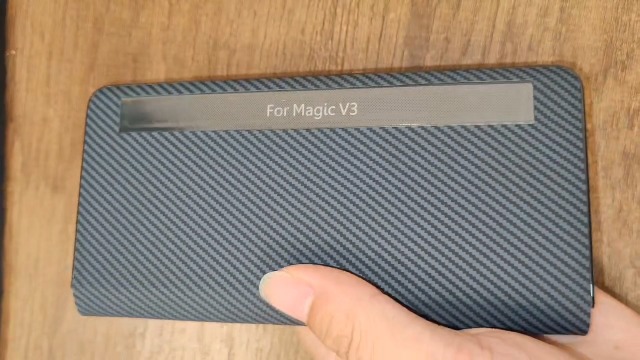 Hülle Case For Magic V3 Magnetic Flip Cover View Window