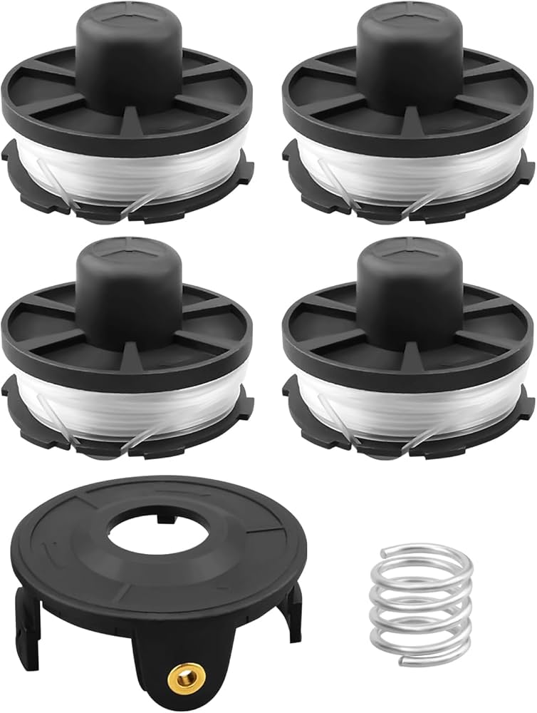 Step-by-step: how to wind makita string trimmer on a rapid load head