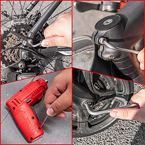 EMTOP(イーエムトップ)トルクスレンチセット いじり止め L形レンチ 9本組 折畳式 精密 修理 工具 EHKY3091 6枚目