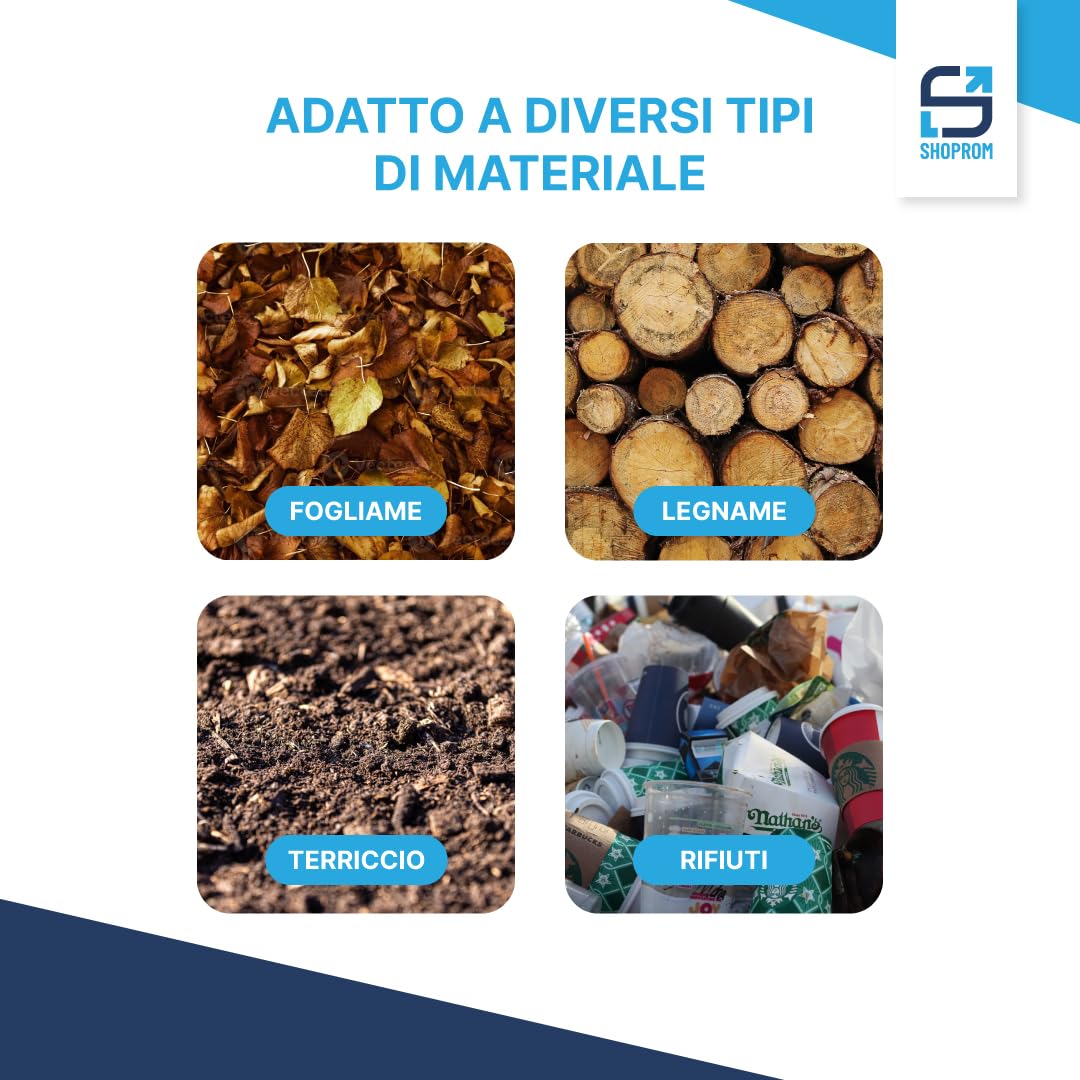 SHOPROM Bolsas de jardinería homologadas BigBag 1000 kg de polipropileno resistentes y reutilizables para eliminación de materiales de construcción y agrícolas ideales para almacenamiento (cierre de