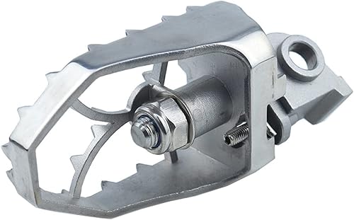 Miniatura 6 de Para KTM 790 Adventure R 790 ADV S 890 ADV R 1050 1090 1190 Reposapiés delantero de motocicleta Reposapiés Reposapiés Pinzas Pedal Placa Reemplazo