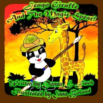 Paperback Jengo Giraffe and the Magic Spear: Amanda the Panda and the Story of Jengo Giraffe Book