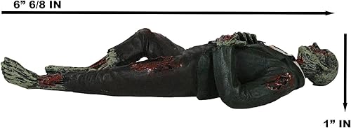 Miniatura 6 de Ebros Gift Walking Dead Walker Hunter Empaled Zombie - Soporte para lápices de escritorio de oficina de 6.75 pulgadas de largo