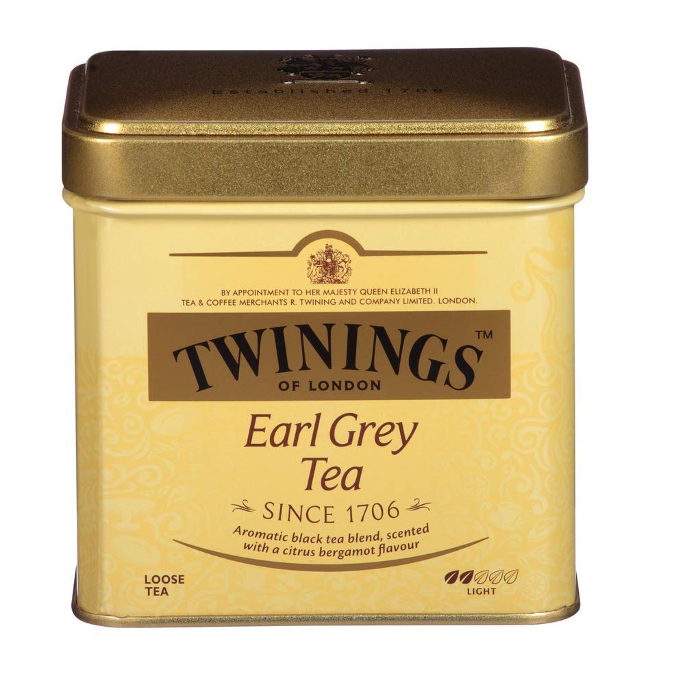 Twinings of London Classics Earl Grey Tea Loose Leaf Tin, 3.53 ounces - 100 grams (1 Pack)