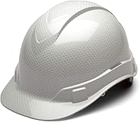Vista 8 de Pyramex Ridgeline Cap Style 4 Point Ratchet Hard Hat