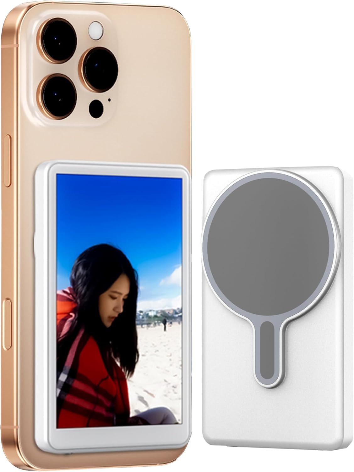 Wireless Selfie Screen For IPhone, Rear Back Camera Monitor For Selfie Vlog L - View #9