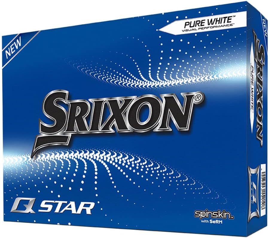 Srixon Men's Q-Star Golf Balls - White