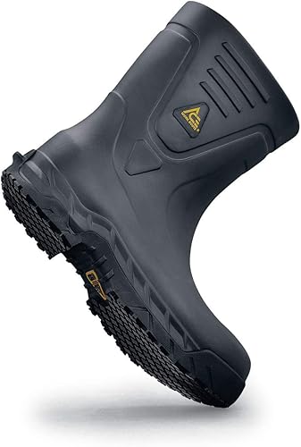 Miniatura 8 de Shoes for Crews Bullfrog II, Soft Toe Boots, Work Boots for Men Women, Botas De Trabajo, Work & Safety Footwear, Work Shoes, Slip Resistant, Water